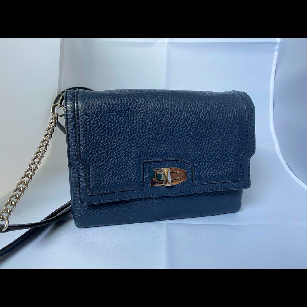 Navy blue Rebecca Minkoff crossbody bag